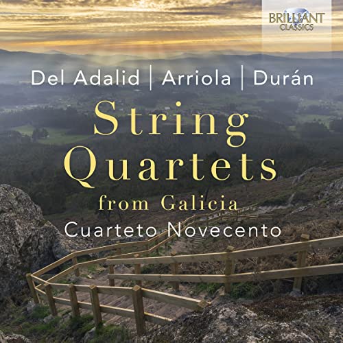 CUARTETO NOVECENTO - STRING QUARTETS BY DEL ADALID - CD
