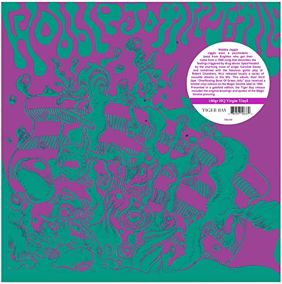 WOBBLE JAGGLE JIGGLE - OVERFLOWING BOWL OF GREEN JELLY - Vinyl Record