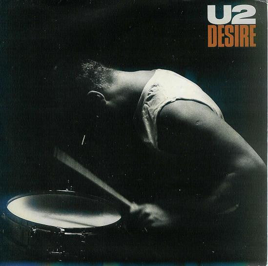 U2 - Desire - Used Vinyl Record 7"