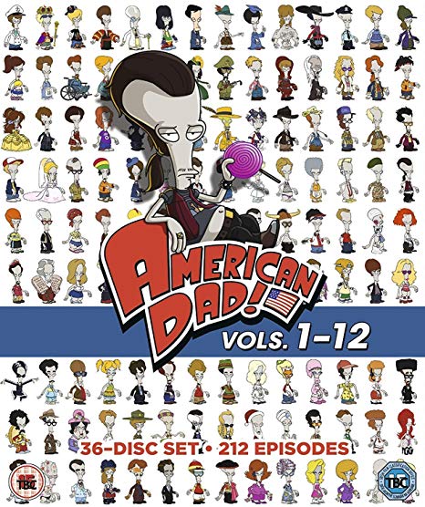 American Dad!: Volumes 1-12 - New DVD
