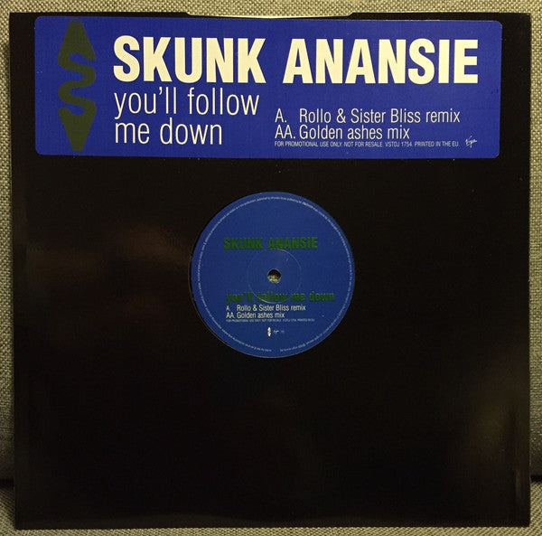 Skunk Anansie - You'll Follow Me Down - Used Vinyl Record 12"