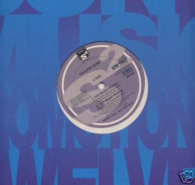 Pauline Henry - Too Many People - Used Vinyl Record 12"
