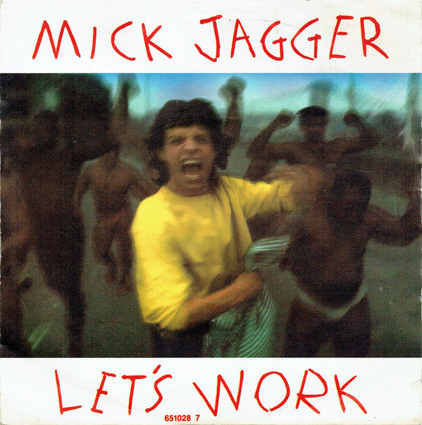 Mick Jagger - Let's Work - Used Vinyl Record 7"
