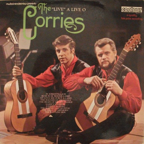 Corries - "Live" A Live O - Used Vinyl Record
