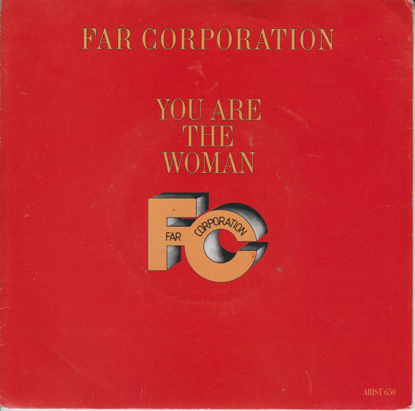 Far Corporation - You Are The Woman - Used Vinyl Record 7"
