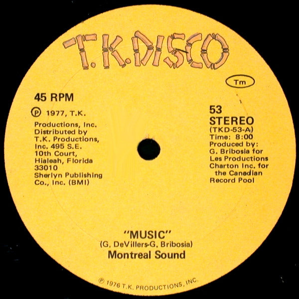Montreal Sound - Music - Used Vinyl Record 12"
