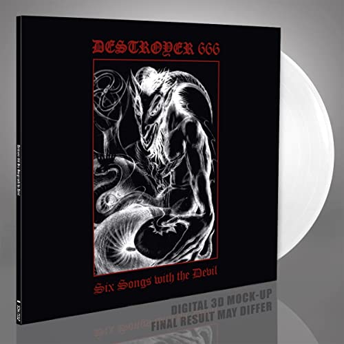 DESTROYER 666 - SIX SONGS WITH THE DEVIL (WHITE VINYL) - Vinyl Record