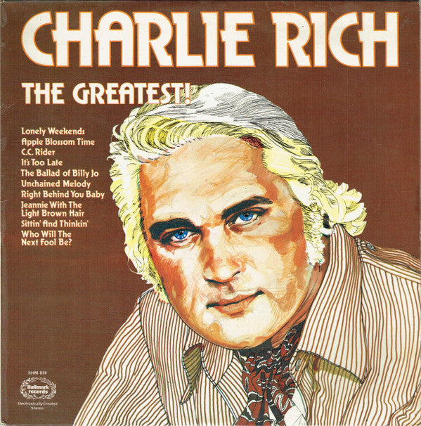 Charlie Rich - Greatest! - Used Vinyl Record