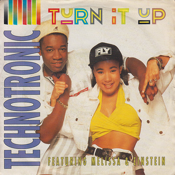 Technotronic - Turn It Up - Used Vinyl Record 7"
