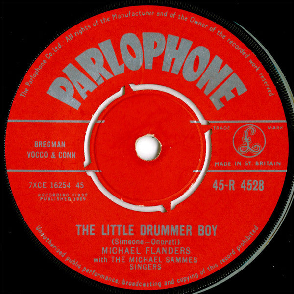 Michael Flanders - Little Drummer Boy / The Youth Of The Heart - Used