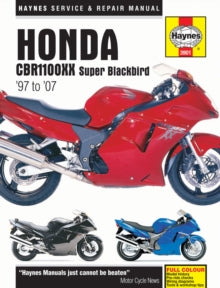 Haynes Publishing - Honda CBR1100XX Super Blackbird (97-07) : 97-07 -