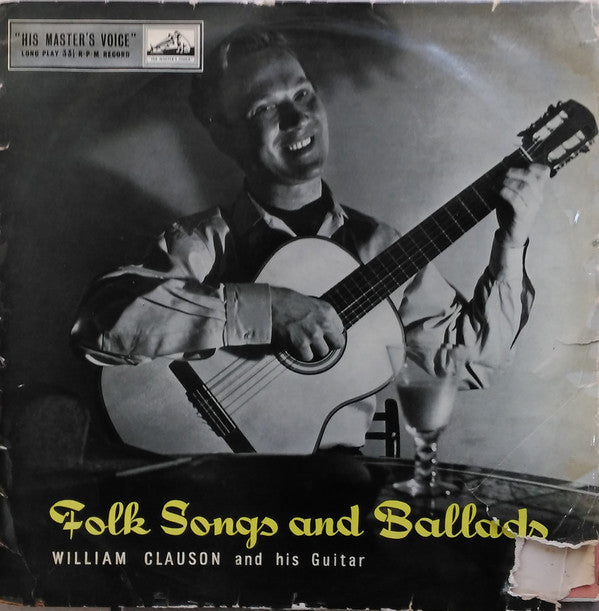 William Clauson - Folk Songs And Ballads - Used Vinyl Record