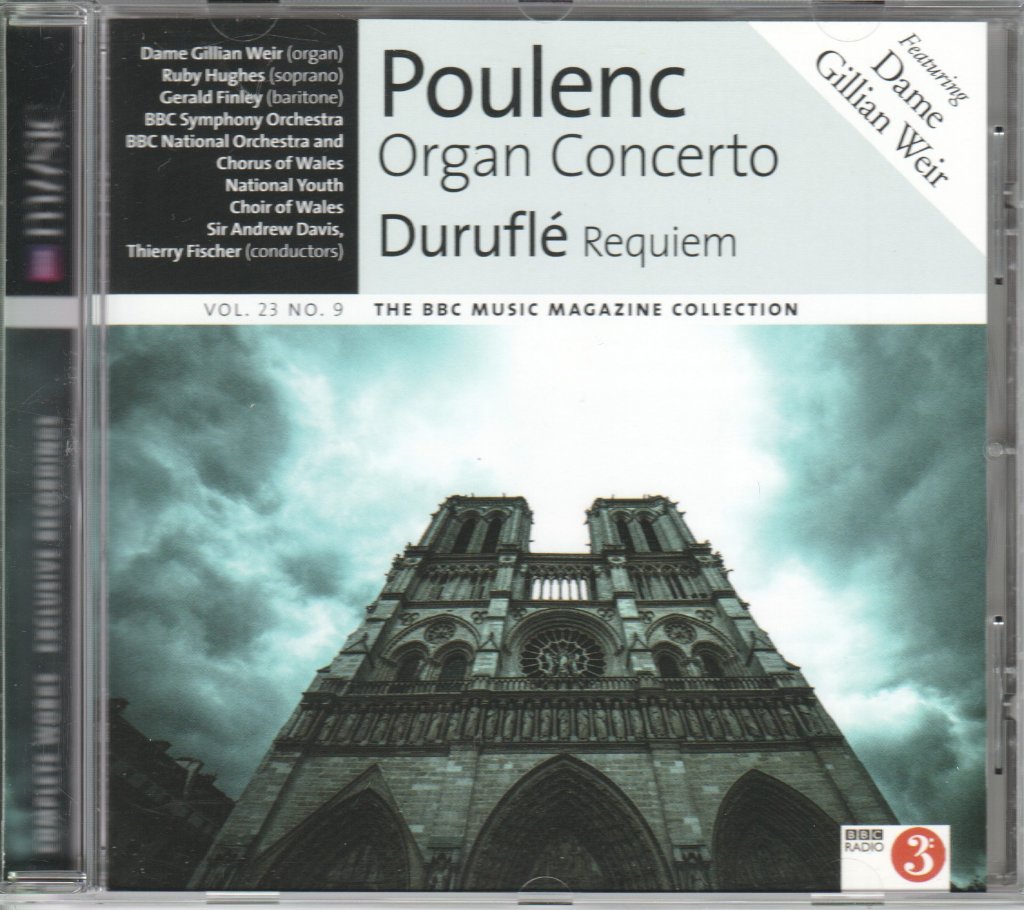 Francis Poulenc - Organ Concerto / Requiem (Vol. 23 No. 9) - Used CD