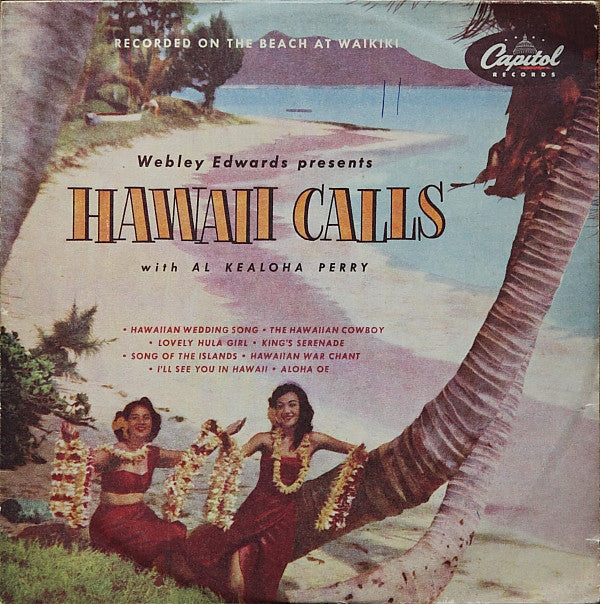 Webley Edwards - Hawaii Calls - Used Vinyl Record