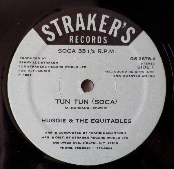 Huggie - Tun Tun (Soca) - Used Vinyl Record 12"