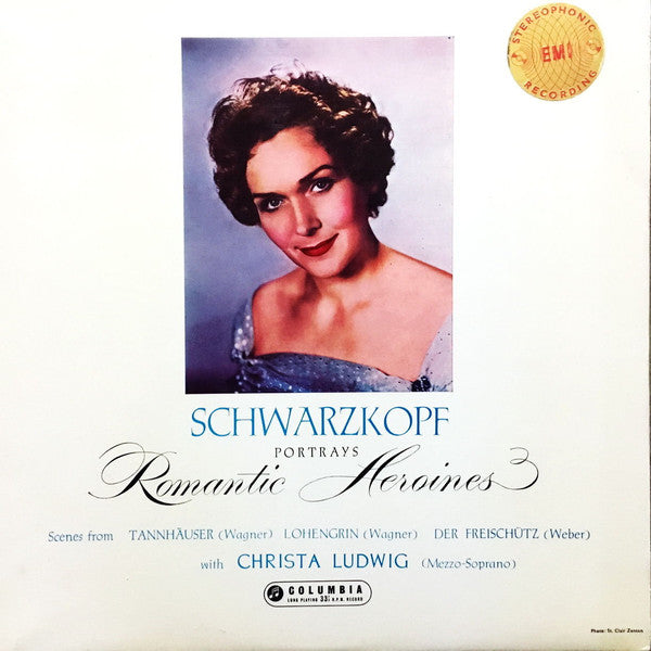 Elisabeth Schwarzkop - Schwarzkopf Portrays Romantic Heroines - Used