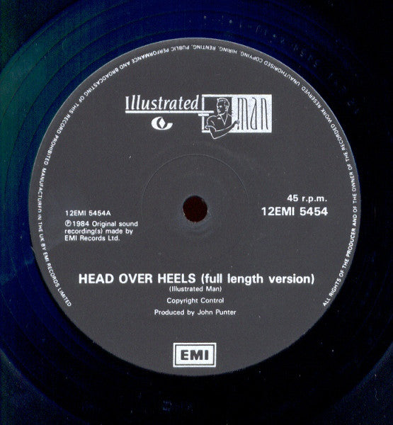 Illustrated Man - Head Over Heels - Used Vinyl Record 12"