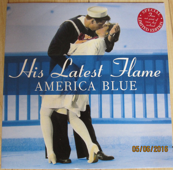 His Latest Flame - America Blue - Used Vinyl Record 12"