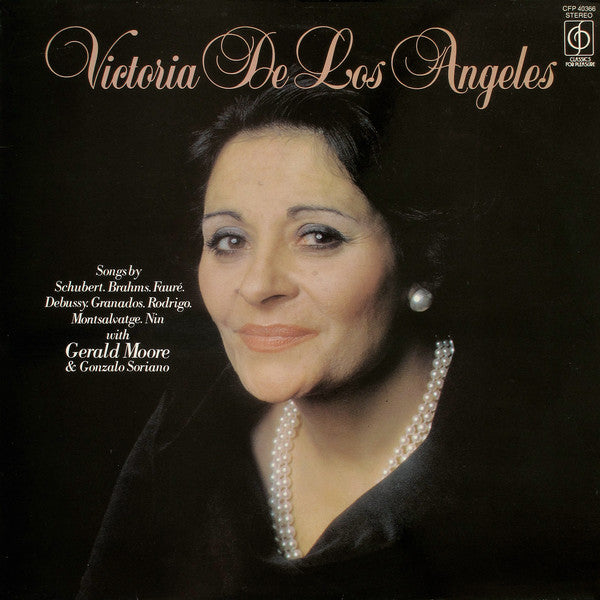 Victoria De Los Ange - Songs By Schubert, Brahms, Faure, Debussy, Gr