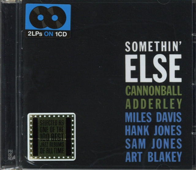 ADDERLEY CANNONBALL - SOMETHIN ELSE - New CD