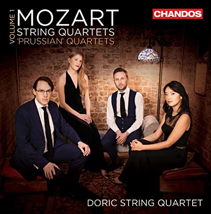 DORIC STRING QUARTET - MOZART:PRUSSIAN QUARTETS - cd