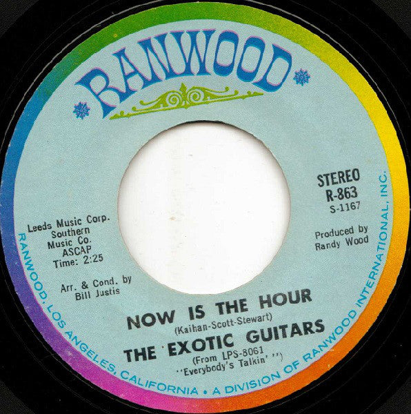 Exotic Guitars - Now Is The Hour / I Was Kaiser Bill's Batman - Used