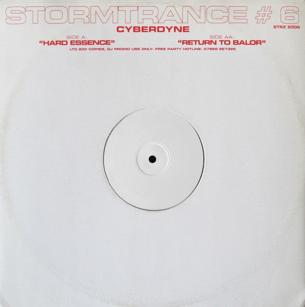 Cyberdyne - Hard Essence / Return To Balor - Used Vinyl Record 12"