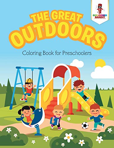 Coloring Bandit - Great Outdoors Coloring Book for Preschoolers - Ne