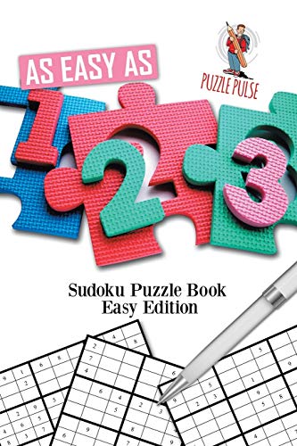 Puzzle Puls - As Easy As 1-2-3 Sudoku Puzzle Book Easy Edition - New