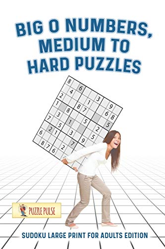 Puzzle Puls - Big O Numbers, Medium To Hard Puzzles Sudoku Large Pri