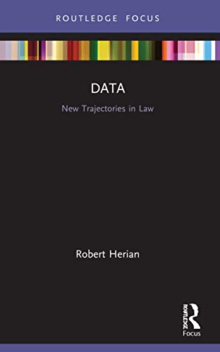 Robert Herian - Data New Trajectories in Law - New Paperback