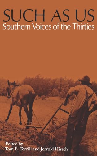 rrill - Such As Us Southern Voices of the Thirties - New paperback or