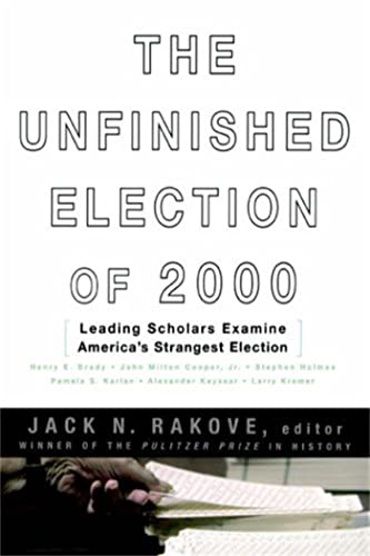 Rakov - Unfinished Election of 2000 - New paperback or softback