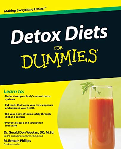 Wootan - Detox Diets For Dummies - New paperback or softback