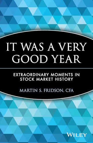 Fridson - It Was a Very Good Year - New paperback or softback