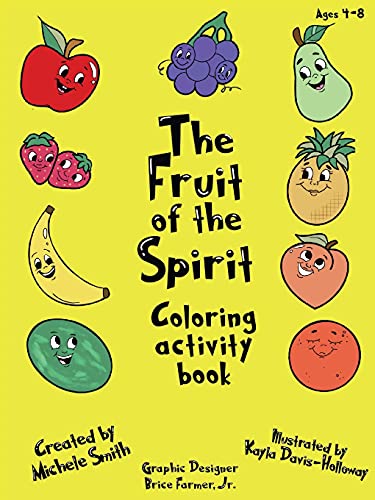 Smit - Fruit of the Spirit coloring activity book - New paperback or s