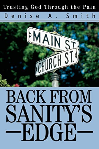 Smit - Back from Sanity's Edge Trusting God Through the Pain - New pap