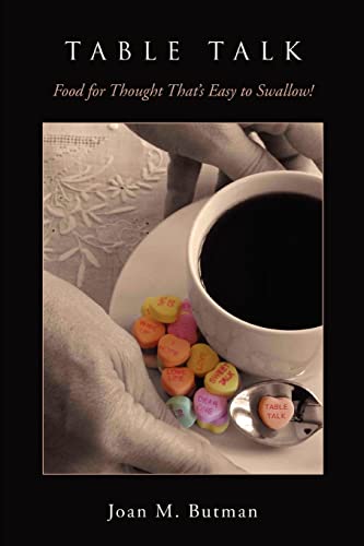 Butman - Table Talk Food for Thought That's Easy to Swallow! - New pap