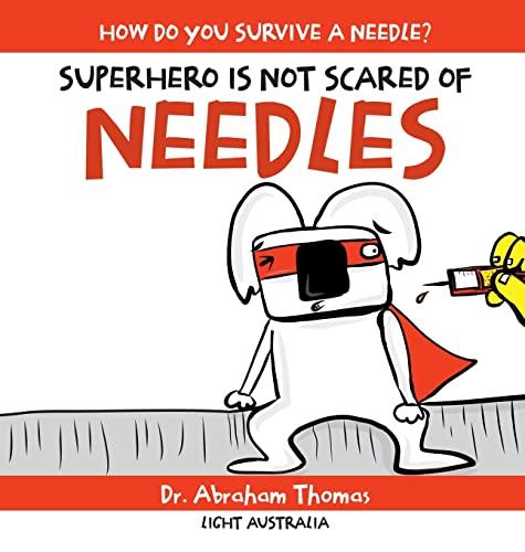 omas - SUPERHERO IS NOT SCARED OF NEEDLES - New hardback or cased book