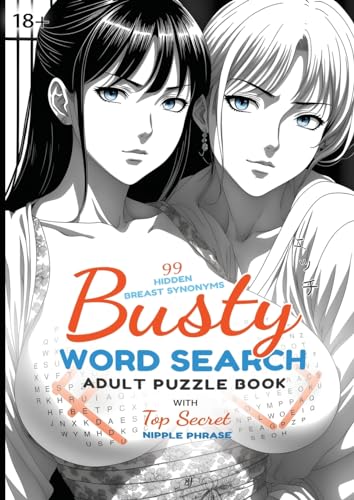 Joli - Busty Word Search: Adult Puzzle Book - NSFW - 18+ - New paperba