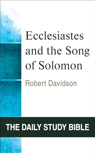 Davidson - Ecclesiastes & Song of Solomon (DSB-OT) - New paperback or