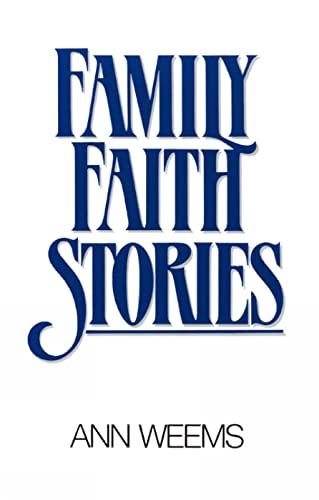 Weems - Family Faith Stories - New paperback or softback