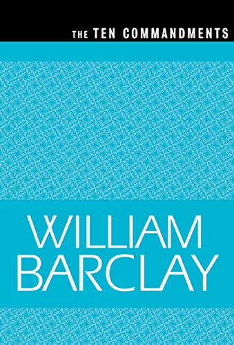 Barclay - Ten Commandments - New paperback or softback