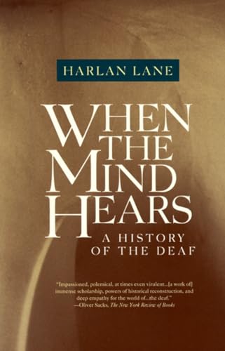 Lan - When the Mind Hears A History of the Deaf - New paperback or so