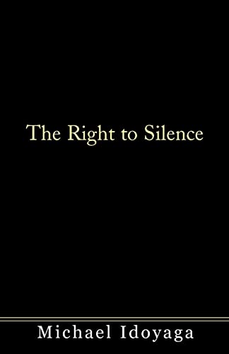 Idoyaga - Right to Silence - New paperback or softback