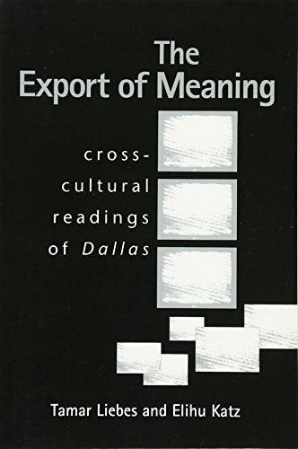 Katz - Export of Meaning - New paperback or softback