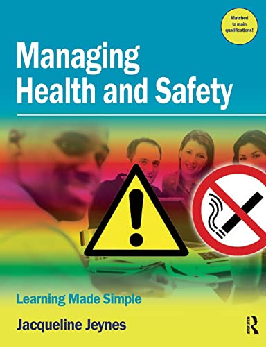Jacqueline Jeynes - Managing Health and Safety - New Paperback