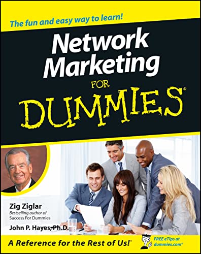 Zig Ziglar - Network Marketing For Dummies - New Paperback