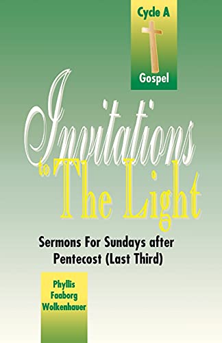 Wolkenhauer - Invitations to the Light: Sermons for Sundays After Pent
