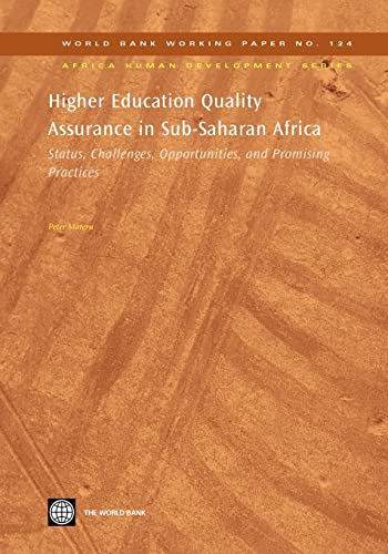 Materu - Higher Education Quality Assurance in Sub-Saharan Africa: Sta